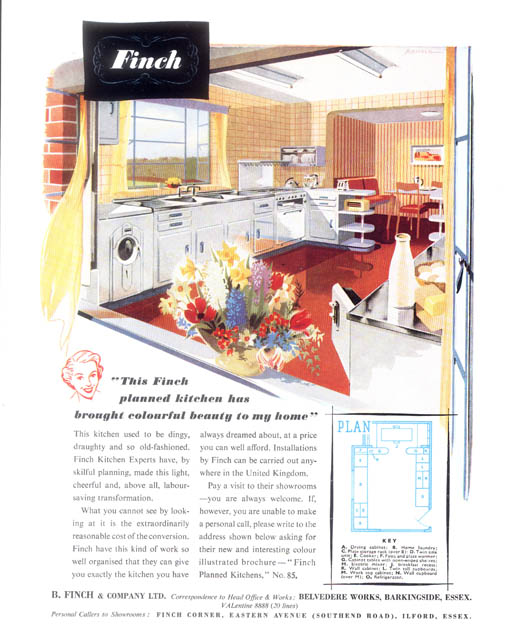 Gallery Image Finch Kitchen Catalogue History of Advertising Trust